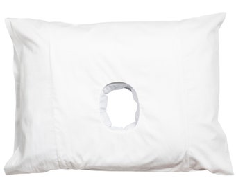 The Original Pillow with a Hole _ Your Ear's Best Friend [Made in England]