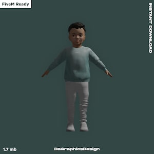 FiveM Baby Ped | Custom FiveM Ped | Baby Ped | Baby Urban Ped | Male Ped | FiveM Ready | Instant Download
