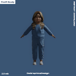 FiveM Baby Ped | Custom FiveM Ped | Baby Ped | Baby Urban Ped | Female Ped | FiveM Ready | Instant Download