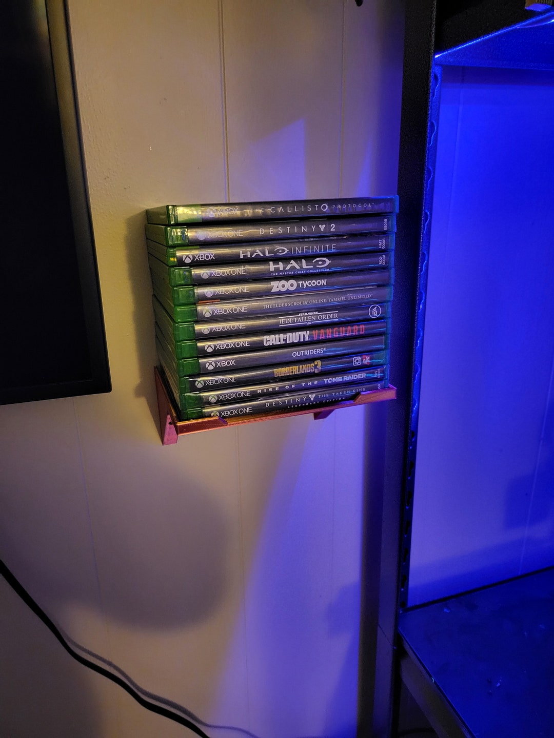 3D Printed Xbox Cartridge Wall Mount Etsy