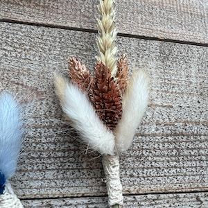 Coralie Gedroogde Bloem Boutonniere