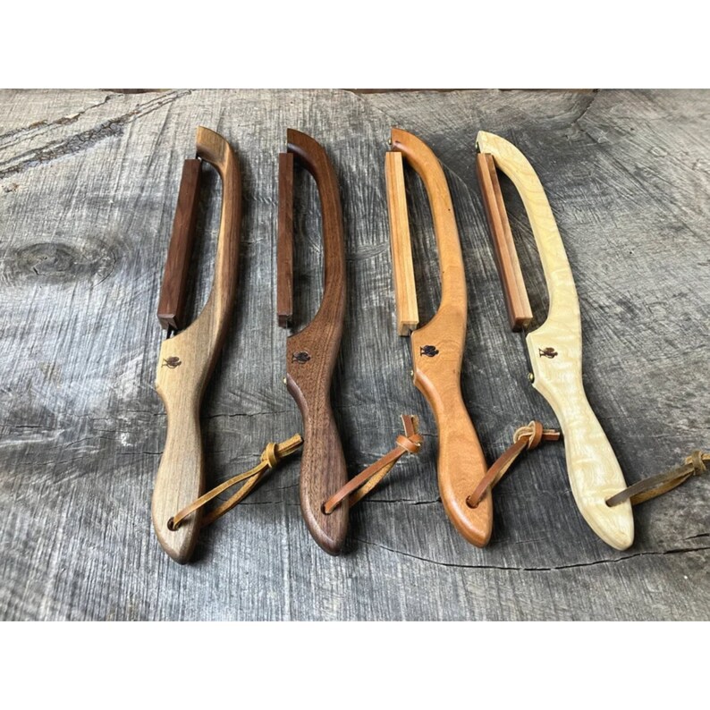 Handmade Bread Bow Knife, Sourdough Knife With Wooden Blade