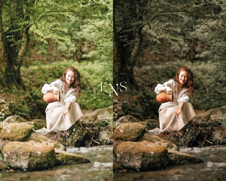 10 Earth Tones Presets / Mobile & Desktop / Instagram / Blogger / Green