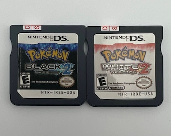 Pokemon Gen black / White 2 Nintendo DS - Etsy