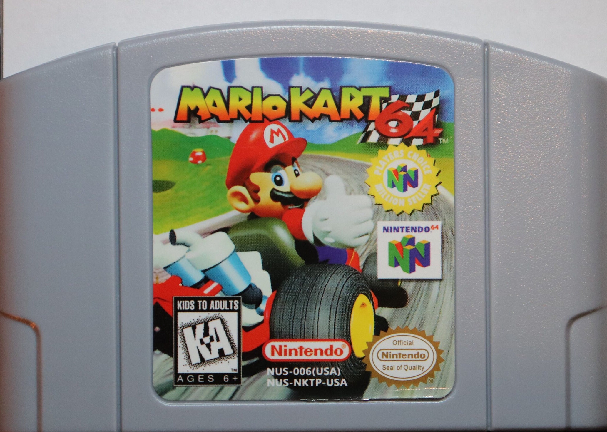 mario kart 64 - nintendo 64 jogo original