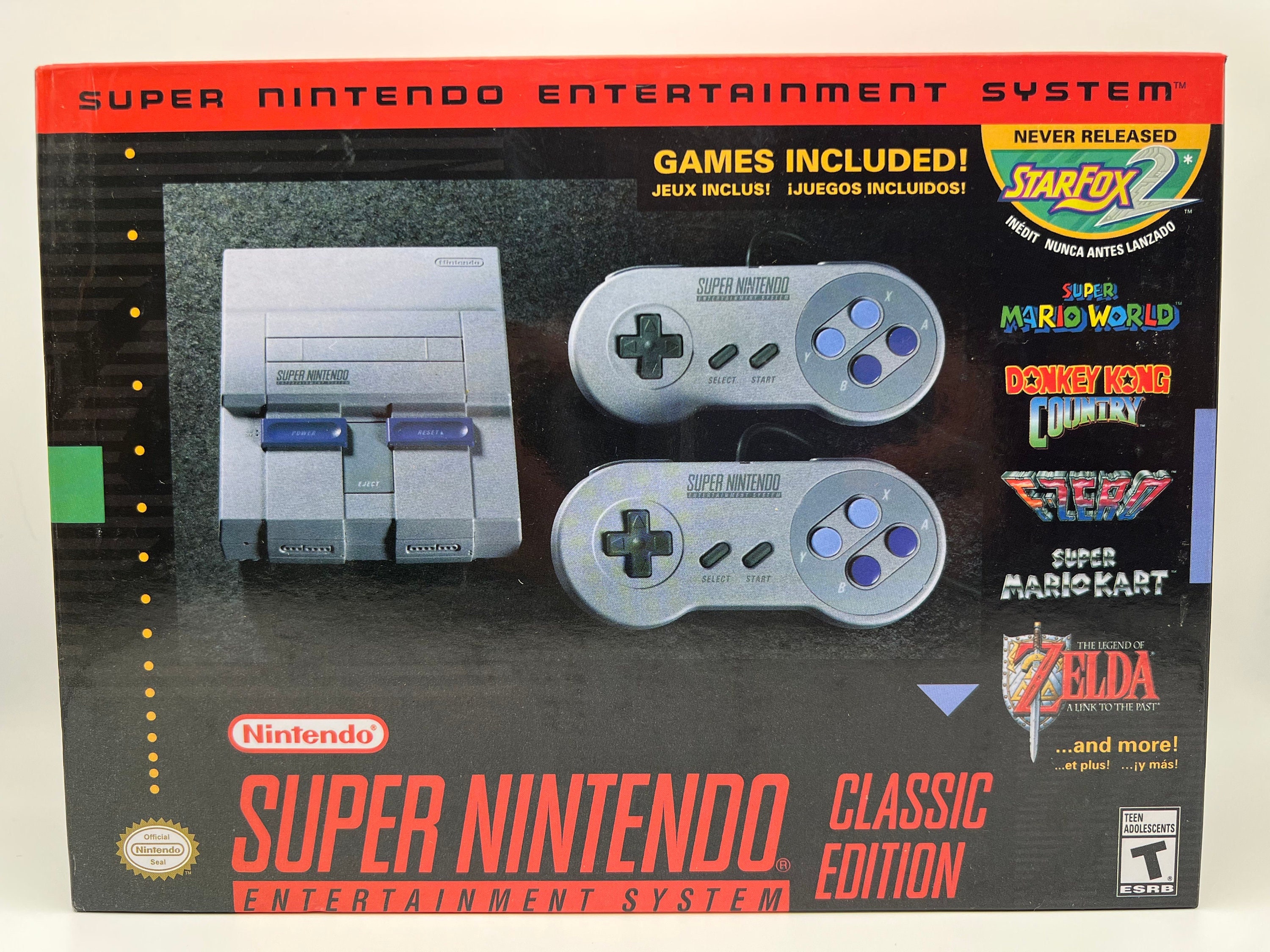 Nintendo Classic Edition 21 Preloaded Games - Etsy