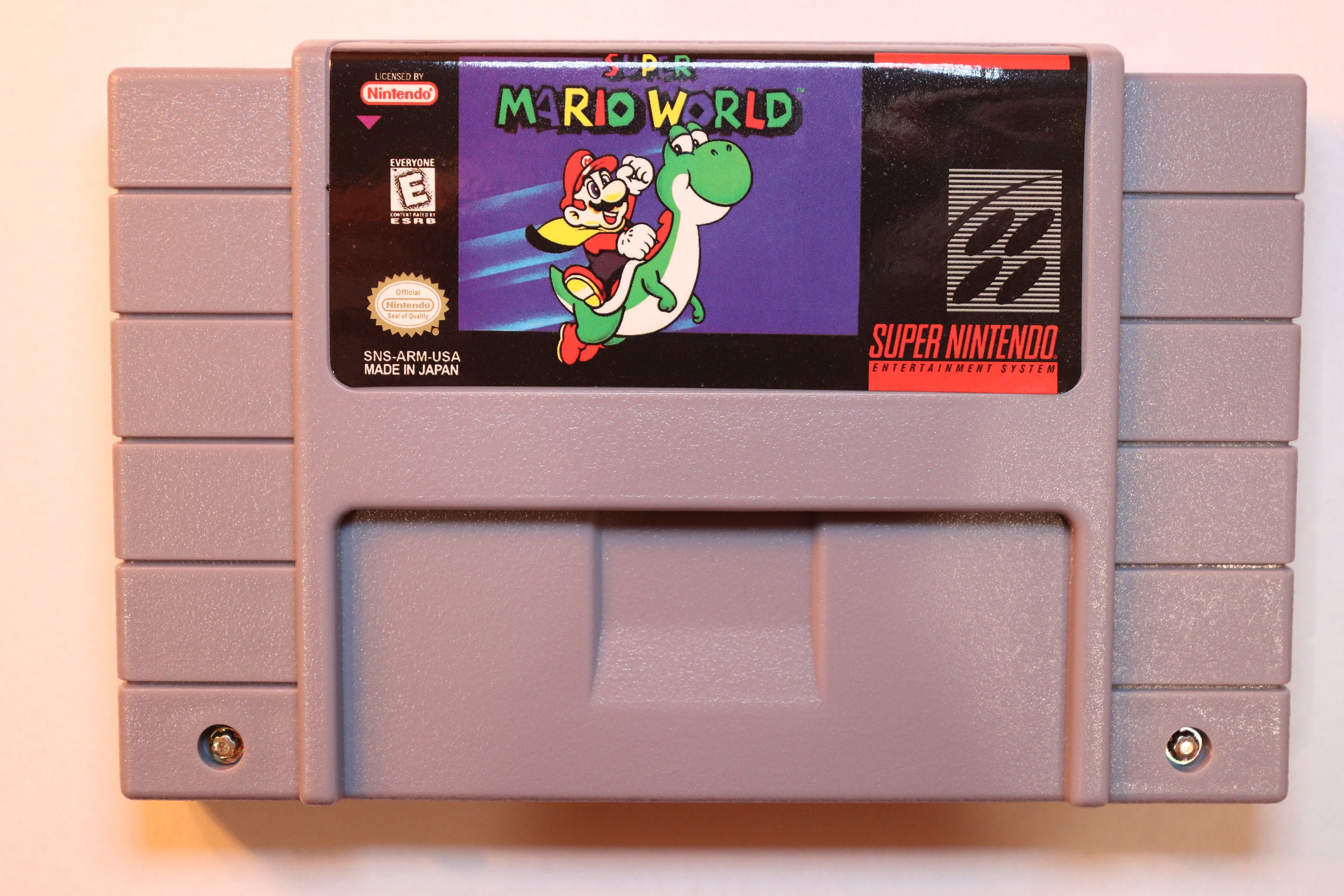 Buy Vintage Super Mario World 1992 Super Nintendo Video Game Online in  India 