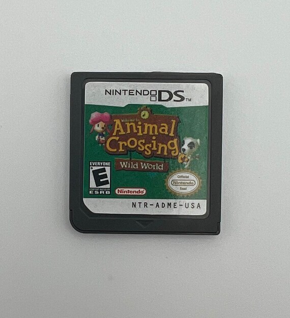 Animal Crossing Wild World Nintendo DS Reproduction Cartridge