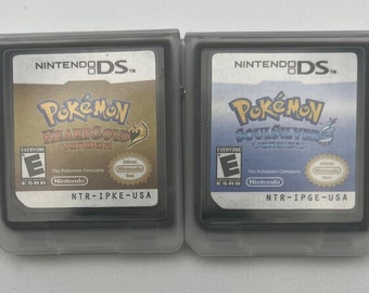 Pokemon Gen II Heart Gold / Soul Silver Nintendo DS 