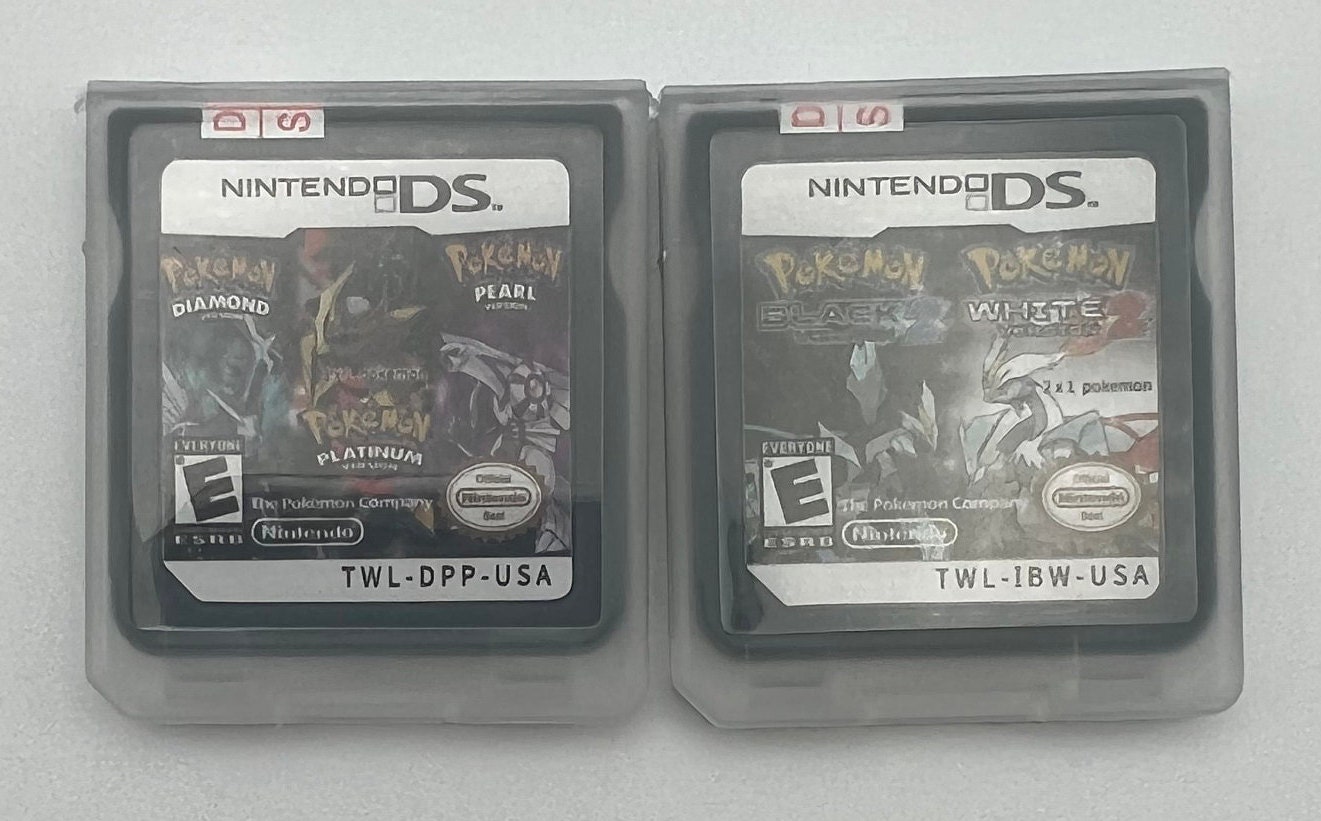 Pokemon Gen V black 2 / White 2 Nintendo DS Reproduction