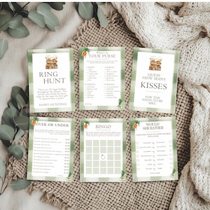 Off The Market Bridal Shower Games Bundle, Fresh Off The Market Bridal Shower Games Bundle, Farmers Market Bridal Shower Printable Games