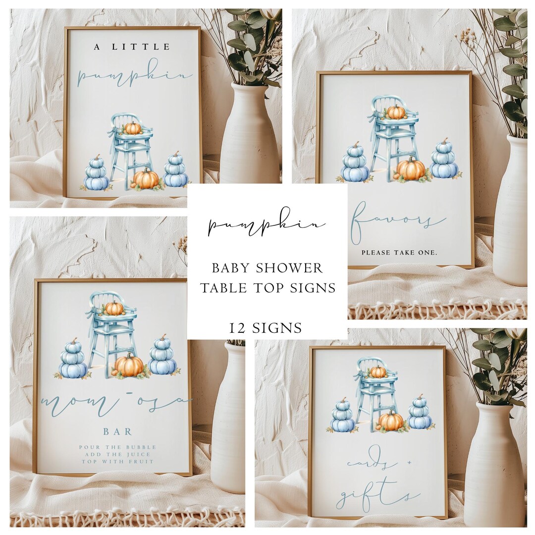 Home Decor Table Top Signage in Blue main image 0