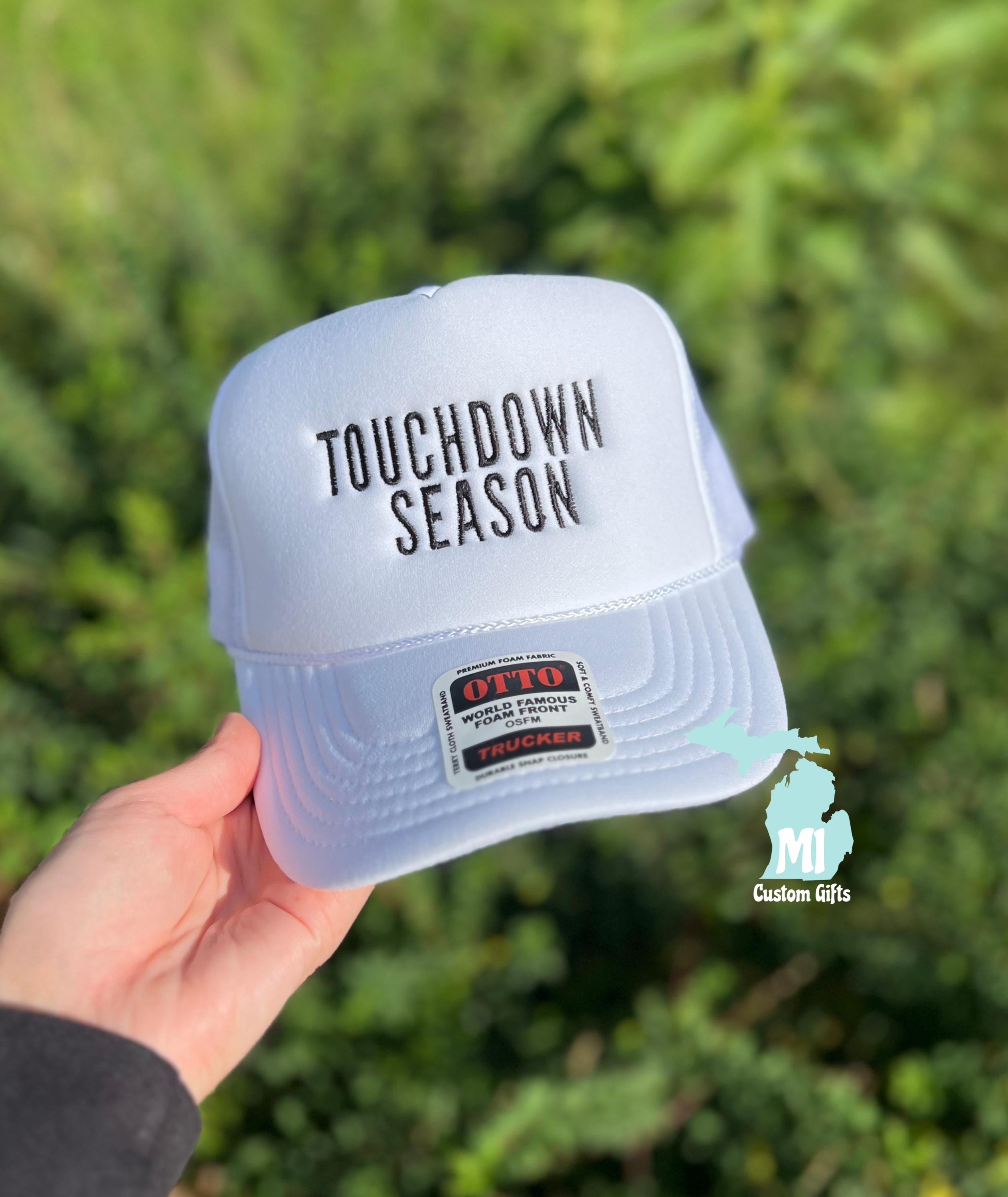 That’s a Touchdown Football Trucker Hat Score A Touchdown Trucker Hat, Football Game Day Mesh  main image 4