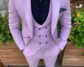 purple pant coat