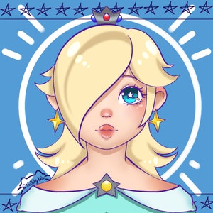 Star Princess-10x10-Art Print