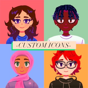CUSTOM Social Media Icon Commission