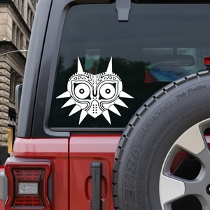 Majora&#39;s Mask- Decal, Sticker, Car, Laptop, Tumbler, Journal, Notebook, Zelda, Legend of Zelda, Video game