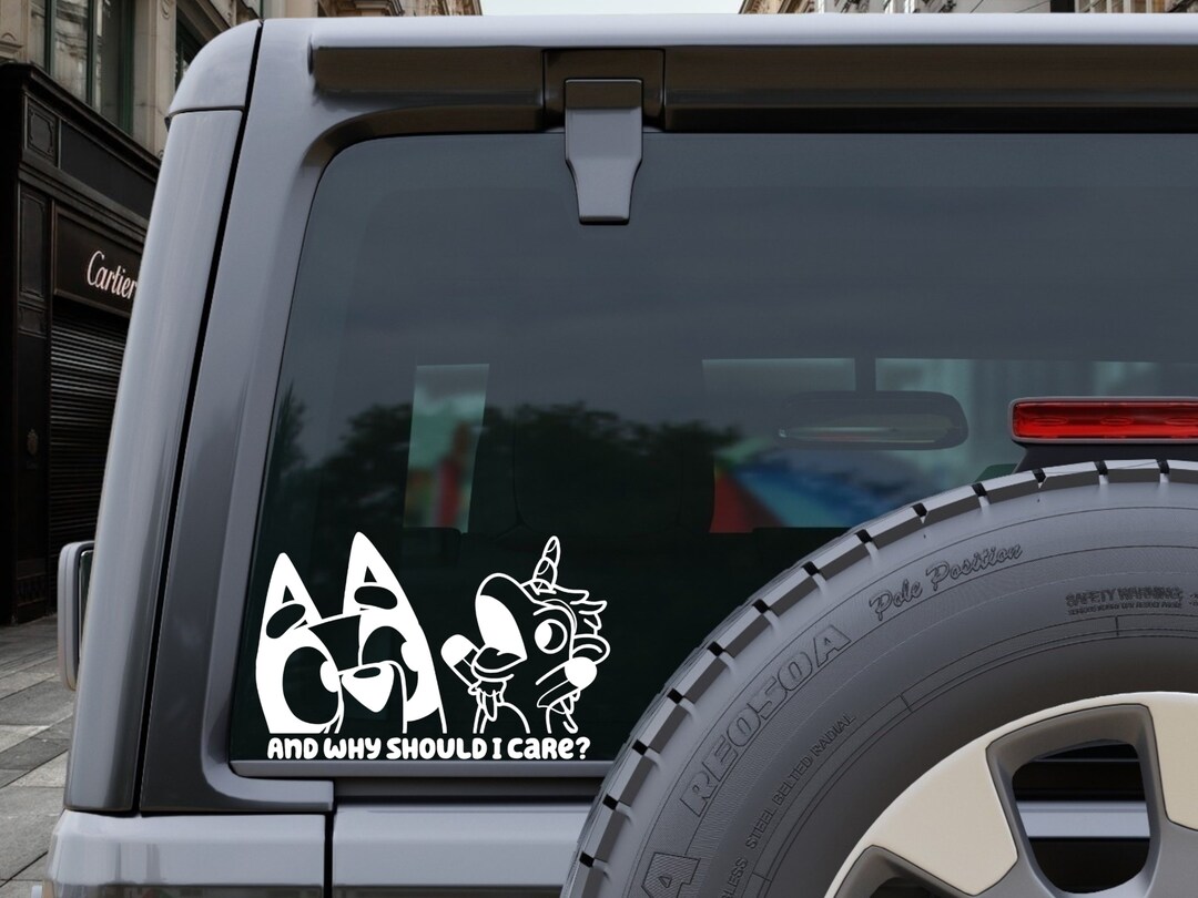And Why Should I Care?- Decal, Sticker, Car, Laptop, Tumbler, Journal ...