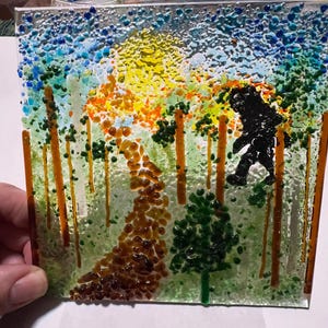 Sasquatch Suncatcher