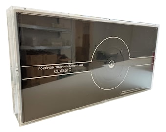 Acrylic case suitable for Pokemon Trading Card Game TCG Classic Box (English)