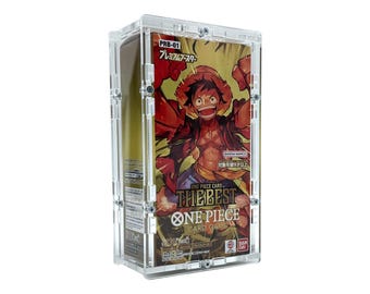 Acrylic case suitable for One Piece display (booster box) Japanese - PRB-01 The Best Premium Booster