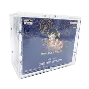 Gemaakt in Duitsland Acryl behuizing geschikt voor One Piece Display Booster Box Engels