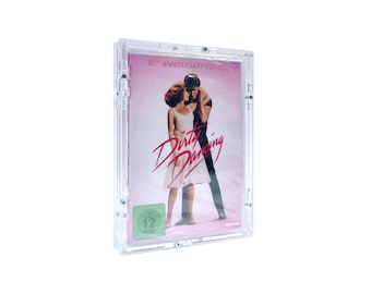Estuche acrílico apto para casetes de vídeo DVD (disco de vídeo digital)