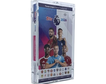 Acrylic case suitable for various Topps Hobby and Chrome boxes