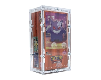Acrylic case suitable for Pokemon Gem Pack Booster Box (Chinese version)