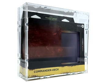 Made in Germany acrylic case suitable for MtG Magic the Gathering Commander Deck Box (Deck Box V2)