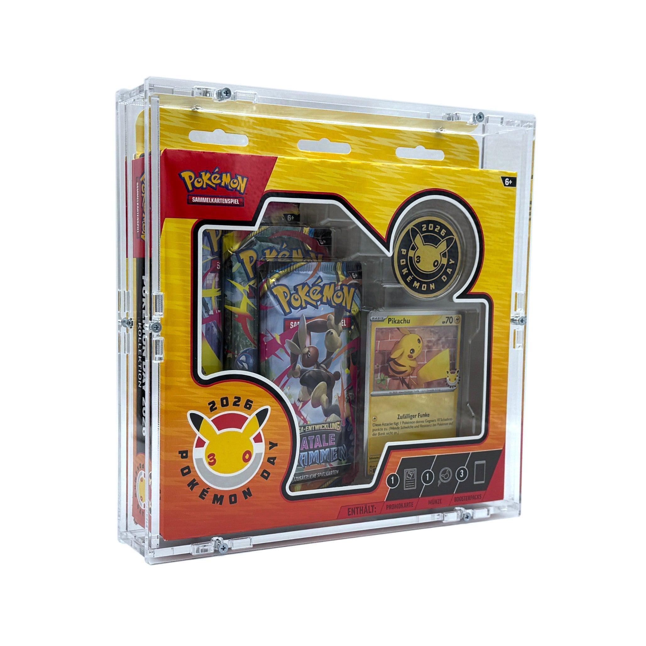 Acrylic Case Suitable for Pokemon Day 2026 Collection 30th