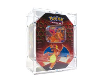 Acrylic case suitable for Pokemon Tin - for example Hidden Fates