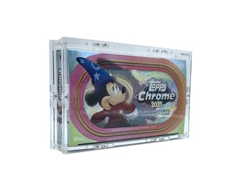 Acrylic case suitable for Disney 100 Chrome Hobby Box – Topps Box