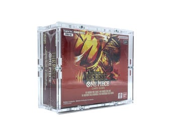 Acrylic Case Suitable for One Piece Display (booster Box) Japanese - PRB-01  the Best Premium Booster - Etsy