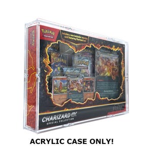 Acrylic case suitable for Pokemon Charizard ex Special Collection box