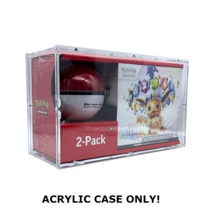 Acryl Case passend für Pokemon ETB + Pokeball Sam's Club Bundle