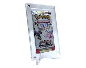 Acrylic case suitable for Pokemon booster packs, magnetic display frame