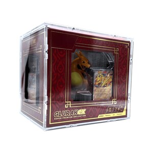 Acrylic case suitable for Pokemon Charizard EX Super Premium Collection