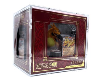 Acrylic case suitable for Pokemon Charizard EX Super Premium Collection