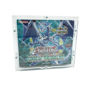 Made in Germany acrylic case suitable for Yu-Gi-Oh! Yugioh Display 24 Boosters with 9 cards each