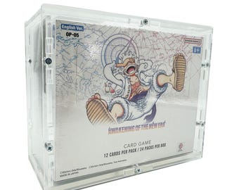 Acrylic Case Suitable for Dragon Ball Super Fusion World Display (booster  Box) English FB01 / FB02 / FB03 / FB04 - Etsy