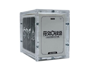 Acrylic case suitable for League of Legends Riftbound 4-deck trial displays (English/Chinese)