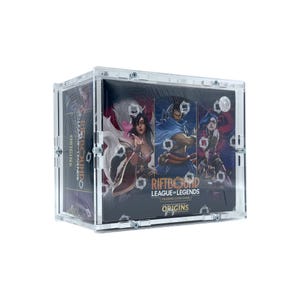 Acrylic case suitable for League of Legends Riftbound display (English)
