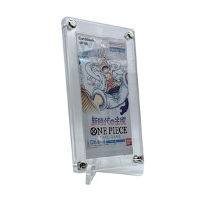 Estuche de acrílico fabricado en Alemania adecuado para el soporte de marco japonés One Piece Booster