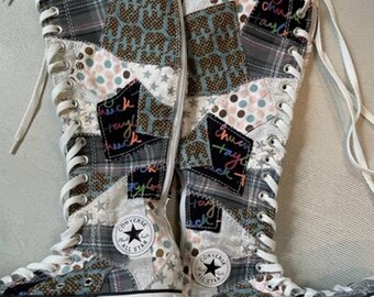 Knee High Converse - Etsy