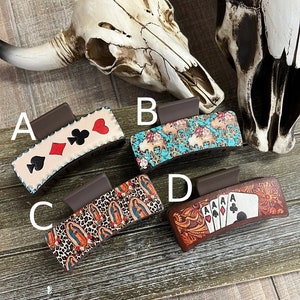 WESTERN HAIR CLIP / Rodeo Cowgirl Hair Claw