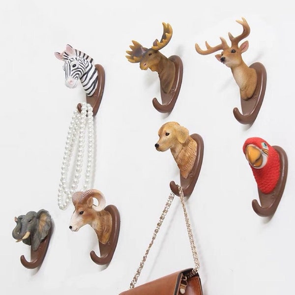 Animal Hooks Etsy