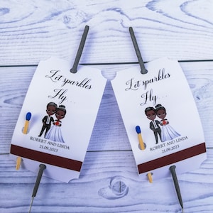 ETIQUETAS SPARKLER para boda, Boda personalizada Let Love Sparkle, fiesta, aniversario, compromiso, Etiquetas para Sparklers