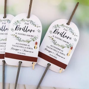 Scintille taglio torta matrimonio.TAGS SPARKLER personalizzati per matrimonio,Let Love Sparkle, festa, anniversario, fidanzamento, Scintille d'amore