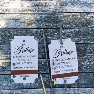 TAGS SPARKLER Matrimonio, Italia Sparkler, Buon Compleanno, Let Love Sparkle, festa, anniversario, fidanzamento Tag per Sparklers